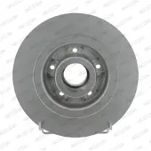 FERODO Bromsskiva DDF1364C-1 bak, full, 1 Stycke