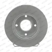 FERODO Bromsskivor DDF1621C fram, ventilerad, 2 Stycke