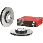 Brembo Bromsskiva 09N25521 fram, ventilerad, 1 Stycke