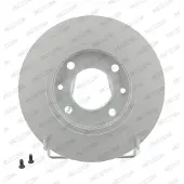 FERODO Bromsskivor DDF1178C bak, full, 2 Stycke