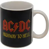 ACDC AC/DC Highway to Hell Mug (Flerfärgad)