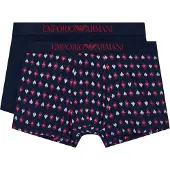 Emporio Armani Boxershorts marinblå / ljusblå / mörkröd