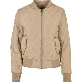 Urban Classics Övergångsjacka 'Diamond Quilt' beige