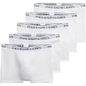 Ralph Lauren för män. 714864292010 Pack 5 Boxershorts Basics vit (XL), Hemkläder, Bomull