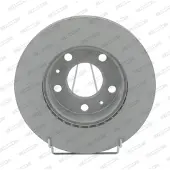 FERODO Bromsskiva DDF1718-1 fram, ventilerad, 1 Stycke