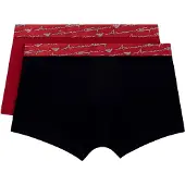 Emporio Armani Boxershorts grå / röd / svartmelerad