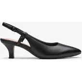 Clarks Kepley Lane Svarta Läder-Skor