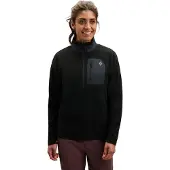 Black Diamond Lightweight Poly Fleece Med Halv Dragkedja