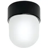 Orion Taklampa Ostia, dimbar, Svart, Hall, Glas, Taklampa