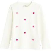 Cool Club T-shirt rosa / röd / vit