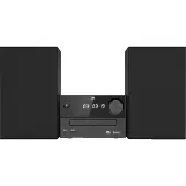 JVC UX-C25DAB, Hemmaljud mikrosystem, Svart, 1 diskar, 14 W, 30 - 20000 hz, DAB+, FM