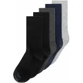 Mela London Sockor marinblå / ljusgrå / gråmelerad / svart