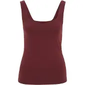 We fashion Topp burgunder
