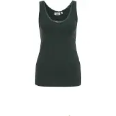 We fashion Topp mörkgrön