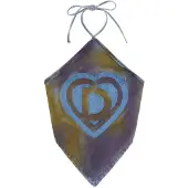 Desigual Topp 'Masha Popova' gulmelerad / violettblå