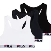 FILA Behå mörkblå / svart / vit