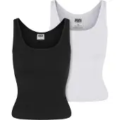 Urban Classics Topp svart / vit