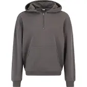 Urban Classics Boxy Sweatshirt Med Dragkedja