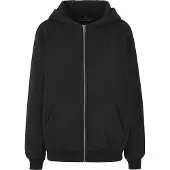 Miss Tee Peace Sign Sweatshirt Med Dragkedja