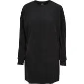 Urban Classics Velvet Rib Långärmad Kort Klänning