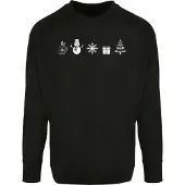 Merchcode Christmas Elements T-shirt Med Lång ärm