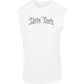 Mister tee T-shirt 'New York' svart / vit
