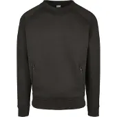 Urban Classics Raglan Zip Pocket Crew T-shirt Med Lång ärm