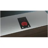 Siemens iQ300 ET375CFA1E - Keramisk häll - 2 kokplattor - Fördjupning - bredd: 27 cm - djup: 49 cm - med fasetterad framkant, - med sidokanter i rostfritt stål - borstad aluminium/svart