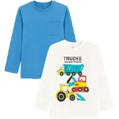 Cool Club T-shirt blå / gul / röd / vit