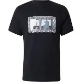 Nike T-shirt 'AF1 LA ALLSTR' ljusblå / grå / svart / vit