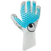 Uhlsport Målvaktshandske Fangmaschine CyberTec Supergrip+ HN - Vit/Cyber Blå/Svart, storlek 12
