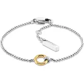 Calvin Klein Two Tone Ring Chain Bracelet