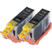 Inkclub Bläckpatron svart 520 sidor, 2-pack