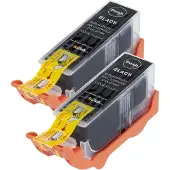 Inkclub Bläckpatron svart 340 sidor, 2-pack