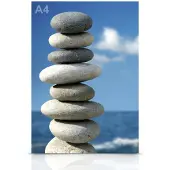 WL Halvblankt fotopapper, 50 ark dubbelsidigt A4, 150g