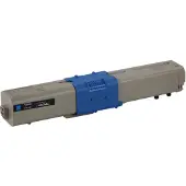 WL Tonerkassett, ersätter Oki 44469724, cyan, 5.000 sidor