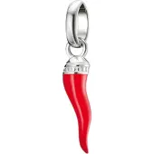 Thomas Sabo Charm Club Connect röd cornicello berlock CC1328-007-10