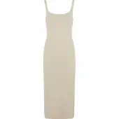 Urban Classics Basic Long Cotton Jersey ärmlös Klänning