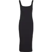 Urban Classics Basic Long Cotton Jersey ärmlös Klänning