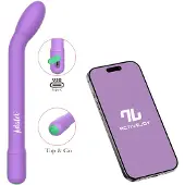 Adalet Gently - App-styrd G-punkts- och prostatavibrator (lila)