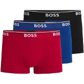 BOSS Boxershorts 'Power' blå / röd / svart / vit