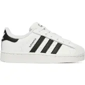 Adidas Originals Sneaker 'Superstar II' svart / vit
