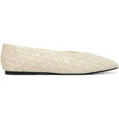 Calvin Klein Liliana Leather Logo Ballerinas