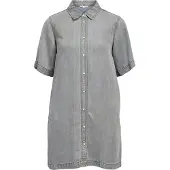 Object Skjortklänning 'OBJFRAME' grå denim