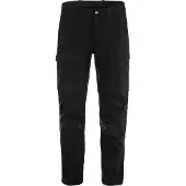 Fjällräven Men's Abisko Hybrid Trail Trousers Zip-Off Black