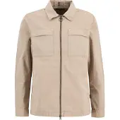 Barbour - Skjortor - Glendale Overshirt Concrete för UnisexBomull - Storlek L - Beige