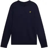 Lyle & Scott Pojkar Classic Crew Neck Sweatshirt - Navy