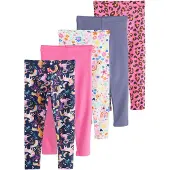 Next Leggings marinblå / björnbär / rosa / vit