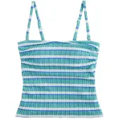 Next Tankinitopp blå / aqua / vit