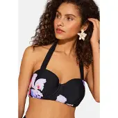 Love & roses Bikiniöverdel syrén / gammalrosa / svart / naturvit